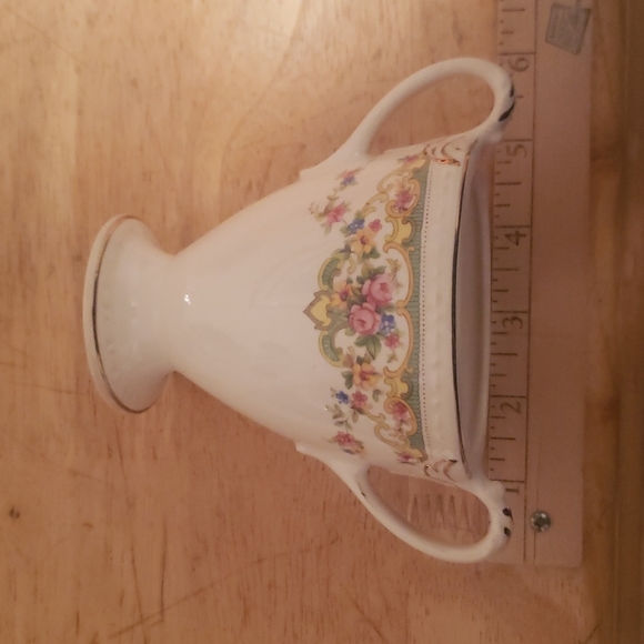 Floral Sugar Bowl With Lid - Picture 12 of 12